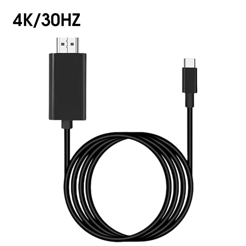 Adaptateur d'affichage 4K HD Type-C vers HDMI