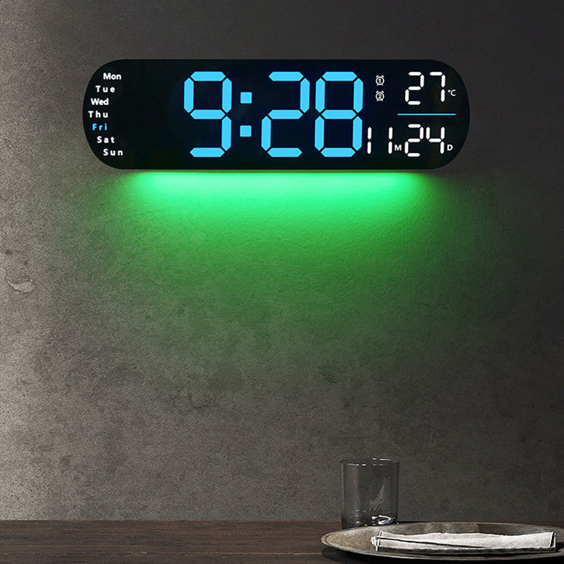 Digitale Wandklok met Groot Display