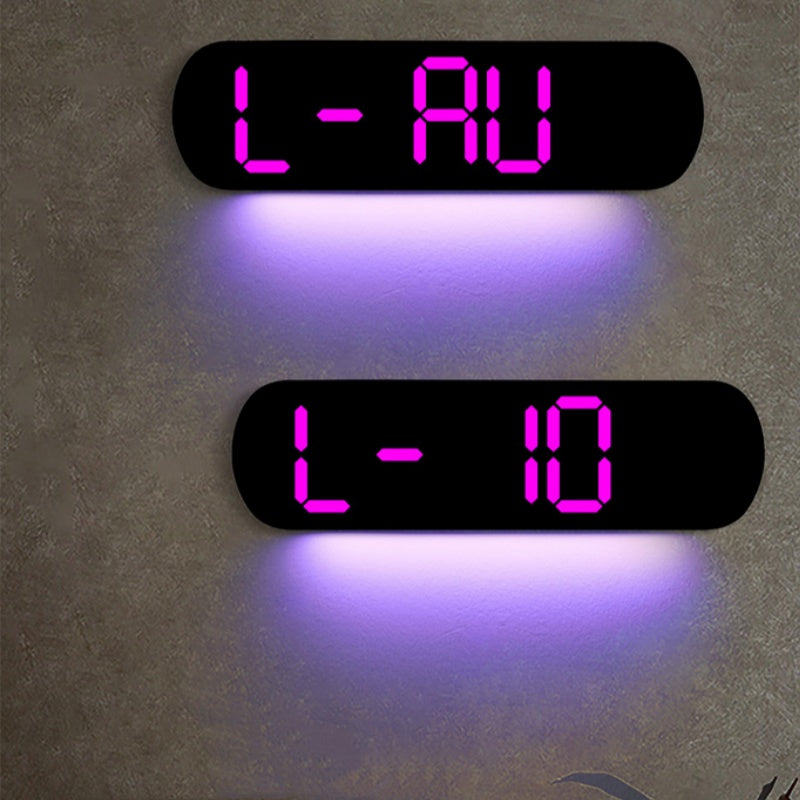 Digitale Wandklok met Groot Display