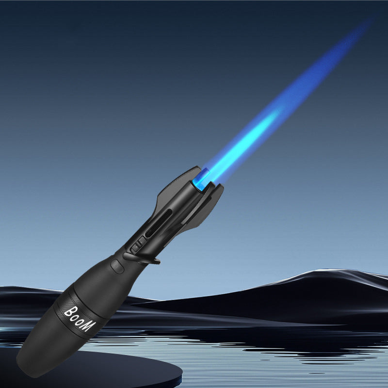 🚀 Briquet Fusée Anti-Stress - Flamme Anti-Vent et Plaisir Ludique ! 🎁