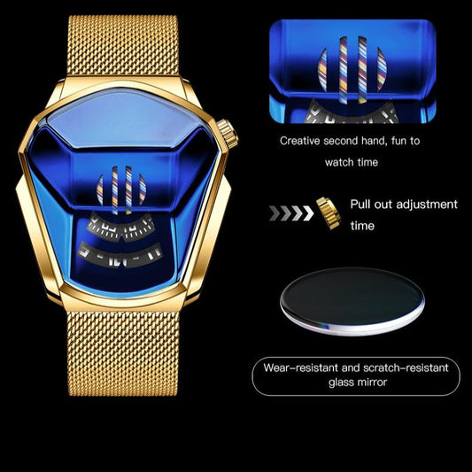 Montre de luxe pour homme Racing Sport Rhombus