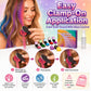 🌈 LIMITED‑TIME 50% OFF! ⚡ 12‑Color Temporary Hair Chalk Applicator Set – Washable, Easy‑Use, Party‑Ready ✨