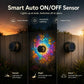 🎁2026 New Arrivals 💥Solar Mandala Wall Light Outdoor Garden Fence Projector Lamp Patio Ambient Decor