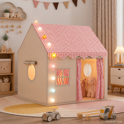 🏰 60% OFF NOW! ⏰ Children's Play Tent Castle – Spacious & easy to set up – Breathable fabric, perfect for indoor or outdoor fun – encourages imaginative play ✨🧸