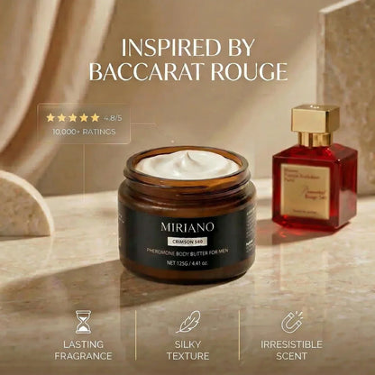 Men's Agarwood Fragrance Body Butter