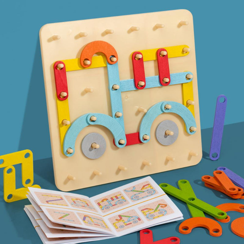 🎁Puzzle à Encastrement Montessori 🎅 Idée Cadeau de Noël !