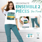 🔥🔥Livraison à domicile 🚚 Ensemble 2 pièces simple et décontracté à la mode