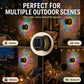 🎁2026 New Arrivals 💥Solar Mandala Wall Light Outdoor Garden Fence Projector Lamp Patio Ambient Decor