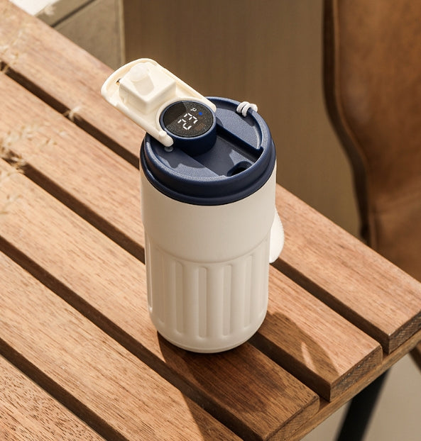 🔥Tasse à café avec affichage de la température par LED😊