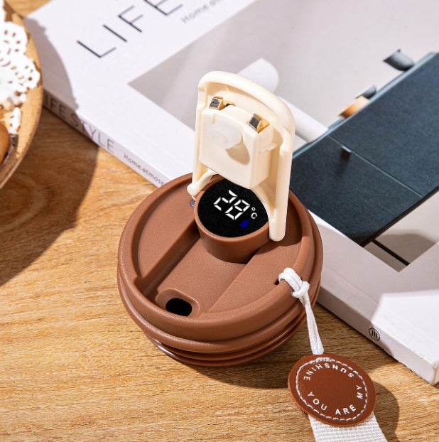 🔥Tasse à café avec affichage de la température par LED😊