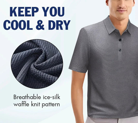 🔥VENTE D'ÉTÉ CHAUDE 50% DE RÉDUCTION🔥Chemise pour homme en soie glacée
