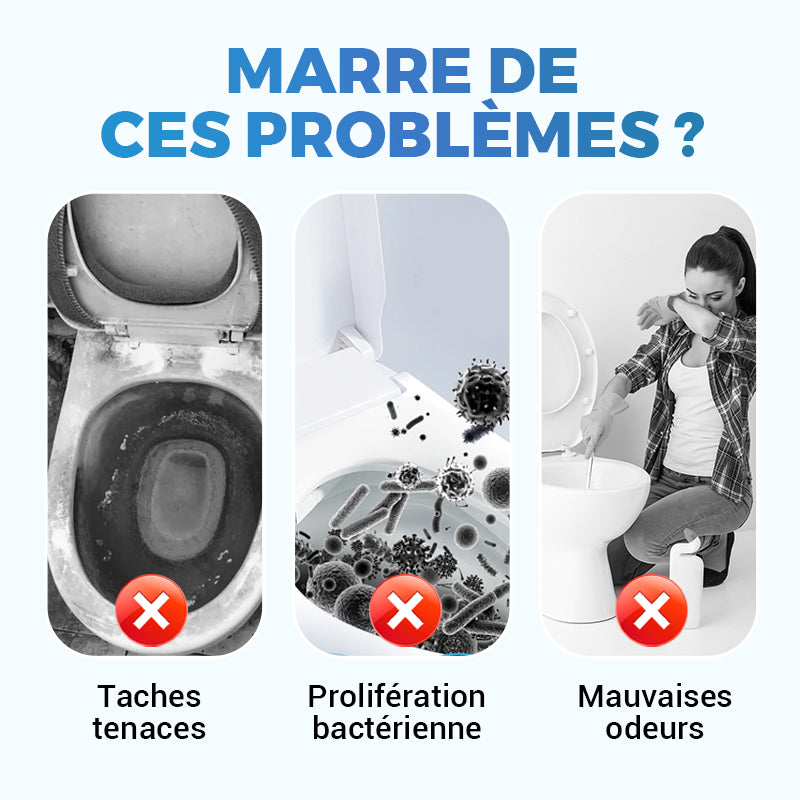 💥Pastilles Parfumées pour WC - 🫧Fraîcheur Prolongée💥