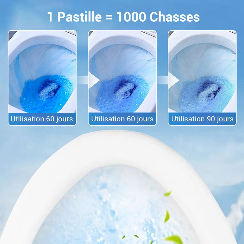 💥Pastilles Parfumées pour WC - 🫧Fraîcheur Prolongée💥