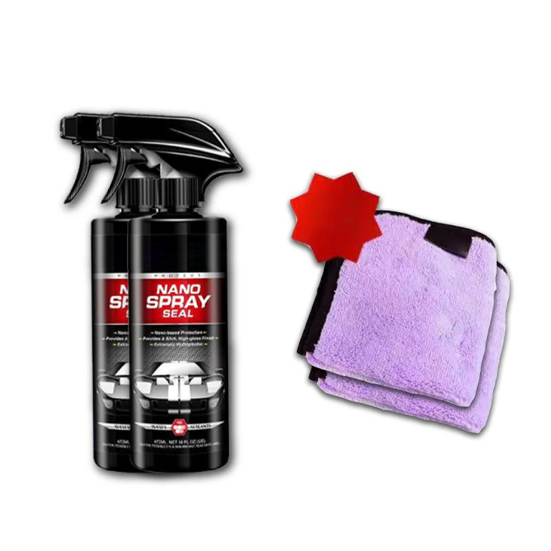 🔥HOT SALE🔥Spray de revêtement de cristaux pour voiture - Cadeau idéal pour la voiture🚗