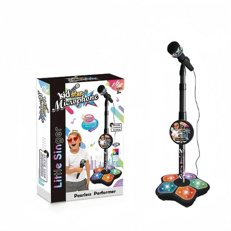 🎄🎉 Offre spéciale Noël : 50 % de réduction ✨ Microphone karaoké pour enfants avec lecteur de musique lumineux — Le cadeau idéal pour vos petits