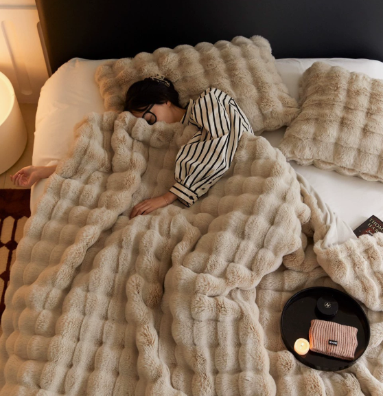 Se sentir comme sur un nuage -- Couverture douce et moelleuse