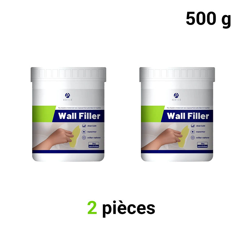 🏆Livraison limitée dans le temps papier abrasif + grattoir🔥Pâte de réparation murale imperméable et résistante à la moisissure✨