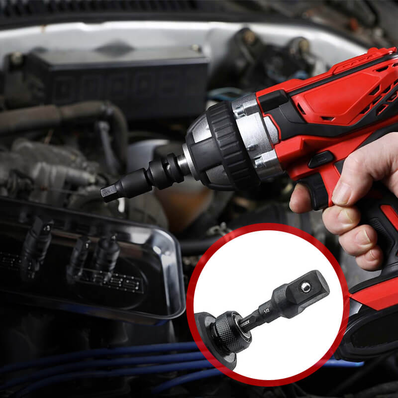 Adaptateur convertisseur de douille à choc 6 pièces