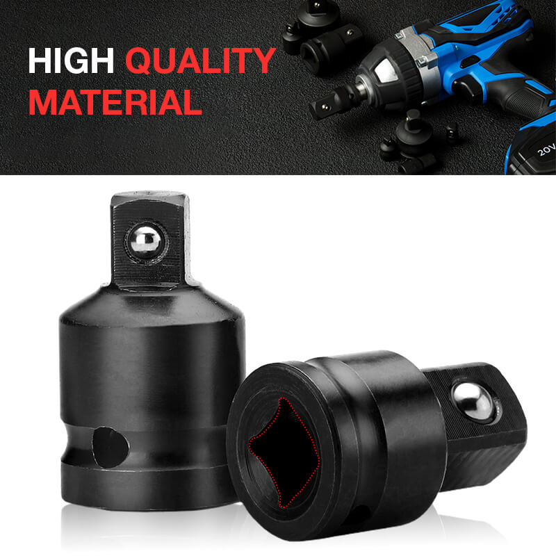 Adaptateur convertisseur de douille à choc 6 pièces