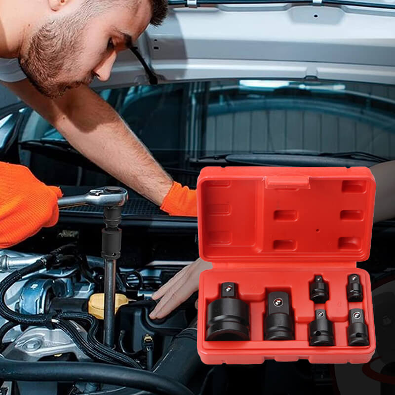 Adaptateur convertisseur de douille à choc 6 pièces