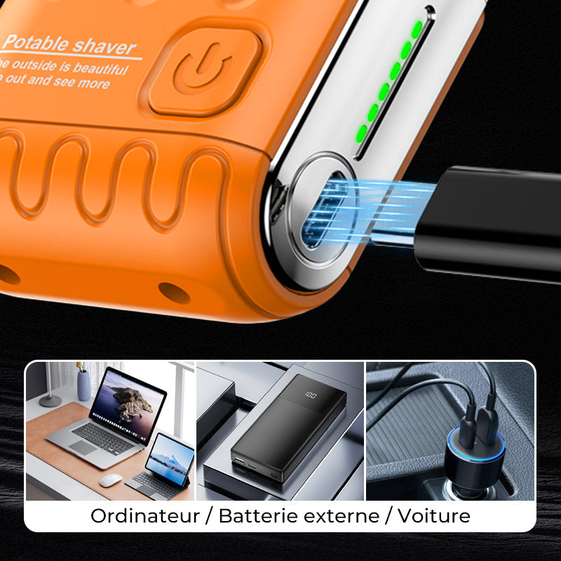 🔥VENTE CHAUDE 50% DE RÉDUCTION🔥Rasoir Électrique de Poche pour Hommes