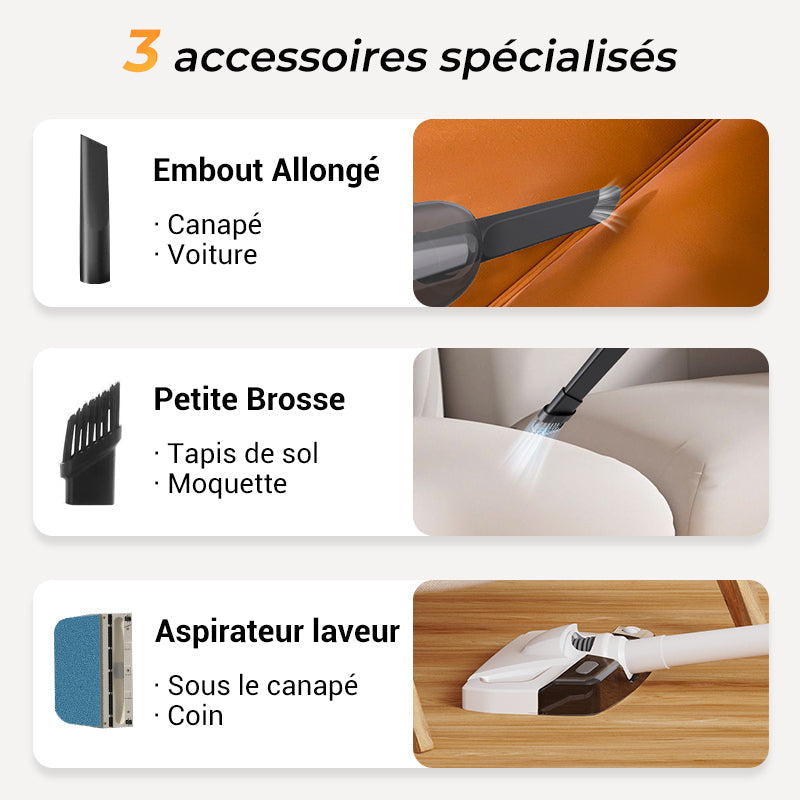 💥VENTE CHOC 2025💥 Aspirateur Balai Sans Fil Main