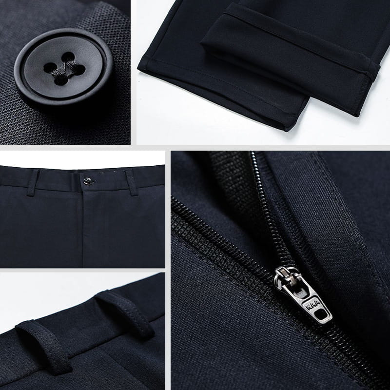 Pantalon classique pour hommes avec une grande part de stretch
