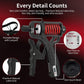 Adjustable Hand Grip Strengthener - Build Forearm Strength & Relieve Wrist Pain, 5 Resistance Levels for Home/Gym Use