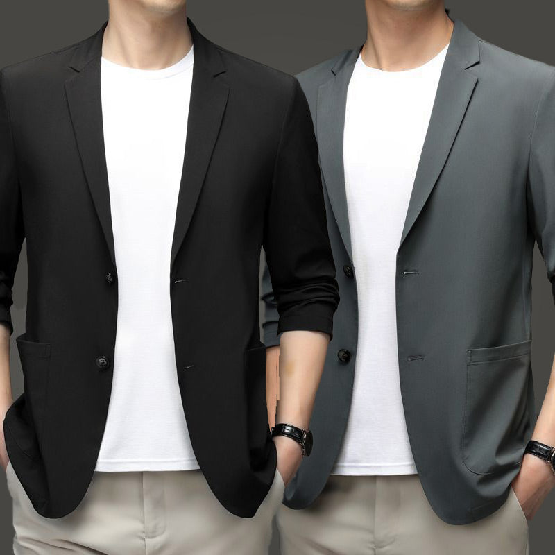✨️Matériaux préférés🔥Veste de costume légère d'été pour homme（🔥50% de réduction）