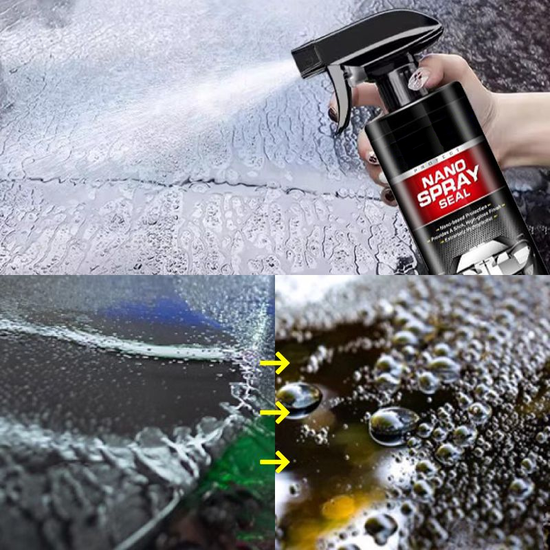 🔥HOT SALE🔥Spray de revêtement de cristaux pour voiture - Cadeau idéal pour la voiture🚗