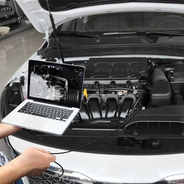 💡50 % DE RÉDUCTION🔥Caméra endoscopique douce Magic Wifi😍Sonde ultrafine 7 mm, étanche IP67, 6 LED réglables & compatible 3 en 1📱🔧