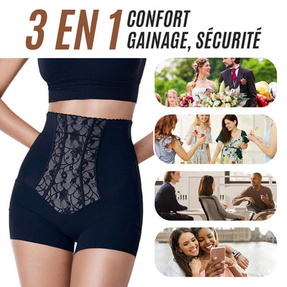 Culotte Gainante avec Contrôle du Ventre pour Femmes