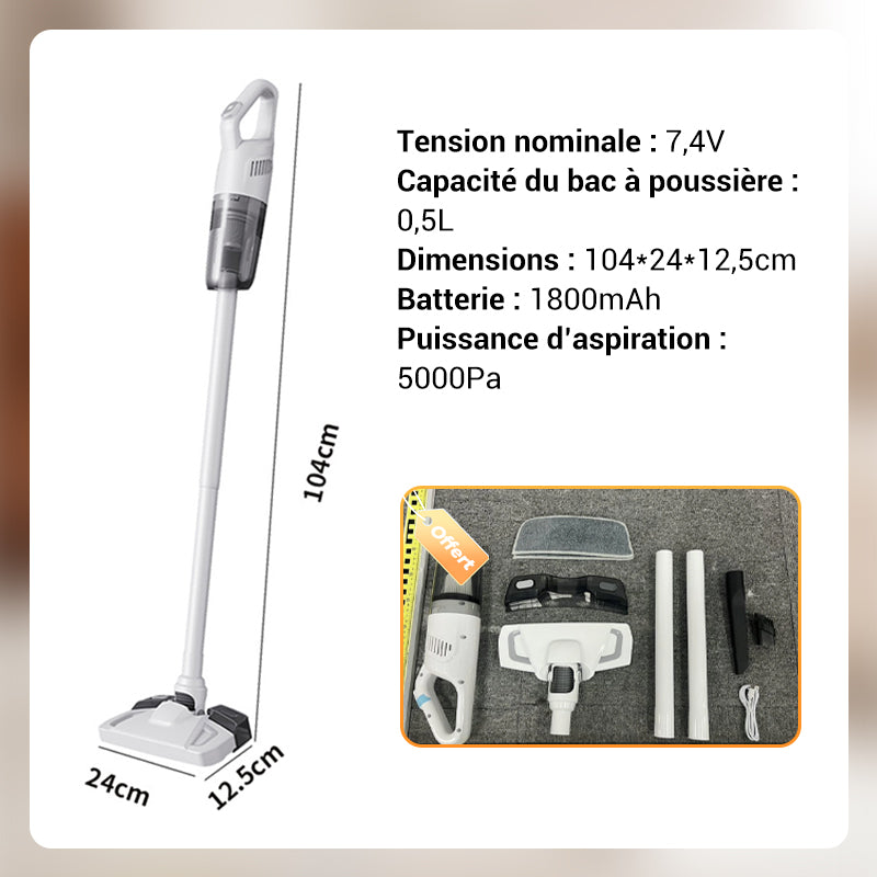 💥VENTE CHOC 2025💥 Aspirateur Balai Sans Fil Main
