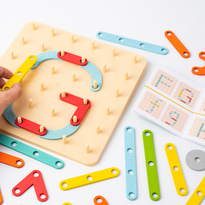🎁Puzzle à Encastrement Montessori 🎅 Idée Cadeau de Noël !