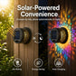 🎁2026 New Arrivals 💥Solar Mandala Wall Light Outdoor Garden Fence Projector Lamp Patio Ambient Decor
