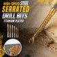 🛠️ LIMITED-TIME 50% OFF! ✨ Twist Drill Bit Set – Titanium-Coated, Serrated, Multi-Material 🔩