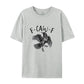 ✨T-shirt graphique humoristique avec corbeau – Dites-le avec un croassement !