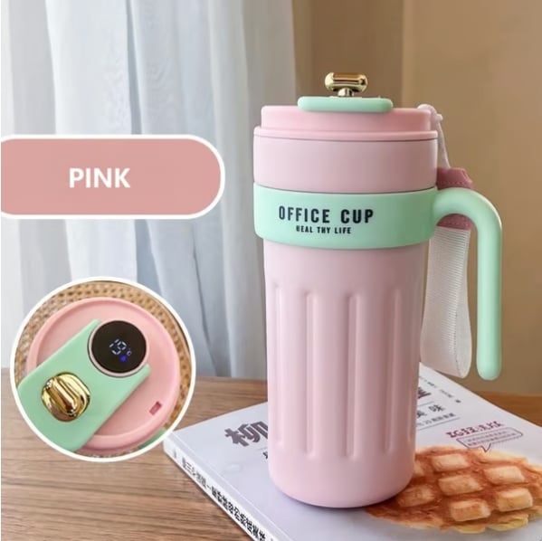 🔥Tasse à café avec affichage de la température par LED😊