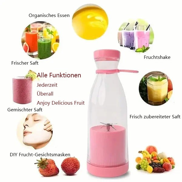 🔈🔈60% de réduction🎄 Extracteur de Jus Portable Best-Seller | 🌟 Savourez du jus frais à tout moment, partout !
