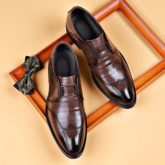 2025 nouvelles chaussures de sport en cuir pour hommes (adaptées à de nombreuses occasions) 🔥 livraison gratuite🔥