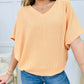 💥Soldes d'été - 50% de réduction💥Confort ultime T-shirt d'été à col en V pour femmes (2 Achetés, Livraison gratuite)