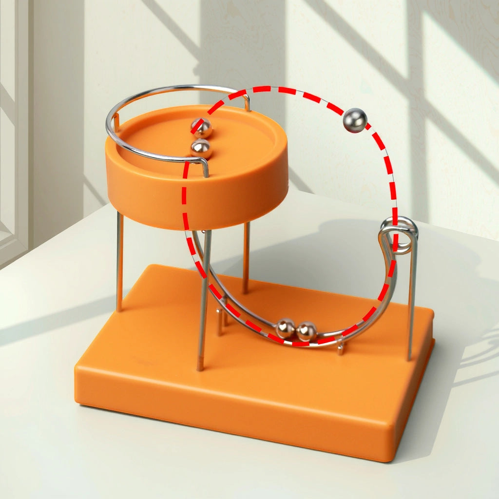 Ornement Kinetic Art Perpetual Motion Marble Machine