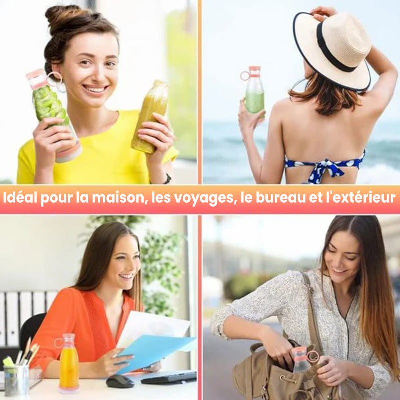 🍃Vente directe d'usine🍃 Extracteur de Jus Portable Best-Seller | 🌟 Savourez du jus frais à tout moment, partout !