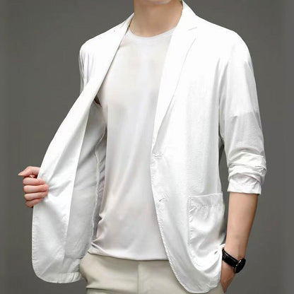 ✨️Matériaux préférés🔥Veste de costume légère d'été pour homme（🔥50% de réduction）
