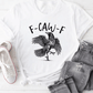 ✨T-shirt graphique humoristique avec corbeau – Dites-le avec un croassement !