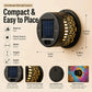 🎁2026 New Arrivals 💥Solar Mandala Wall Light Outdoor Garden Fence Projector Lamp Patio Ambient Decor