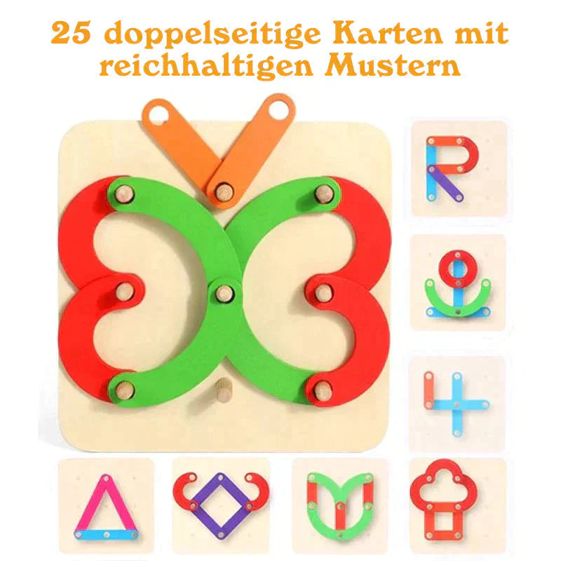 🎁Puzzle à Encastrement Montessori 🎅 Idée Cadeau de Noël !