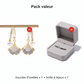 Boucles d'oreilles délicates en forme de feuille de ginkgo pour femmes