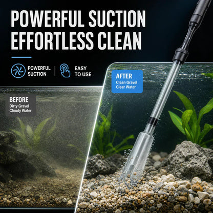 🎉HOT SALE 50% OFF🔥Electric Aquarium Gravel Cleaner✨