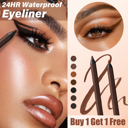🎁Last Day Buy 1 Get 1 Free🔥-🌟24 HR Waterproof Eyeliner Duo Sharpenable Eye Pencil 8